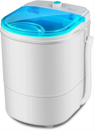 4.5Kg Portable Washing Mini Single Tube Laundry Machine,semi-Automatic Mini Washer - White