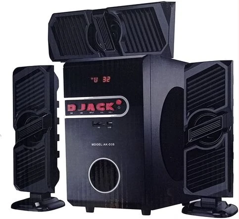 Djack DJ-903L AC&DC Home Theatre With FM Radio - Black