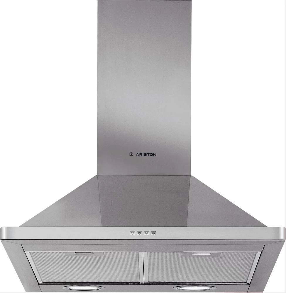 Ariston Wall Mounted Cooker Hood 60cm AHPN6.4AM, Kitchen Extractor Fan