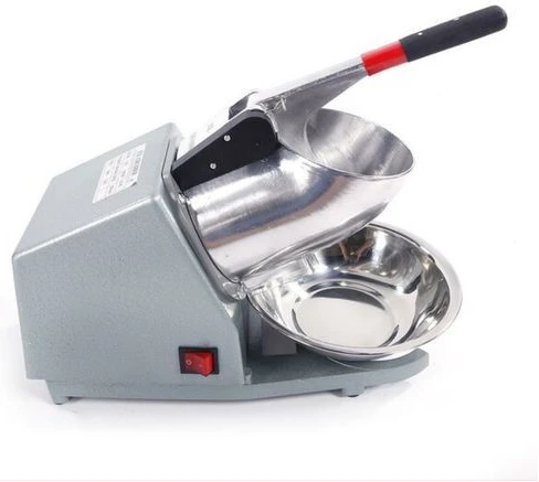 Electric Ice Crusher, Shaver Chopper Machine - Silver