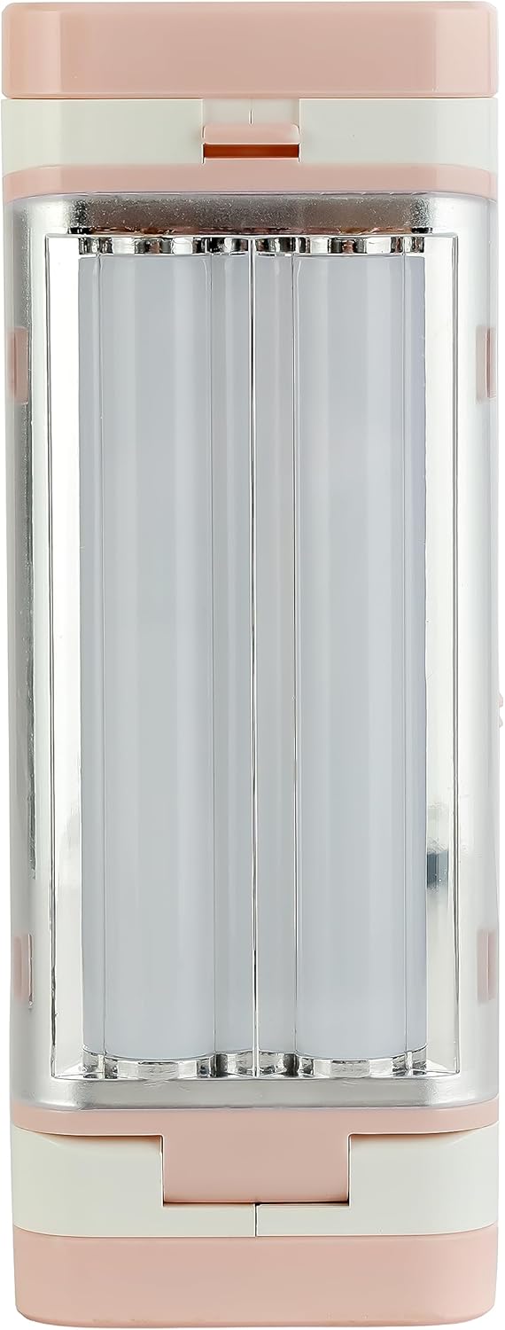 Geepas GSE5543 Solar Emergency Lantern, Red and Silver