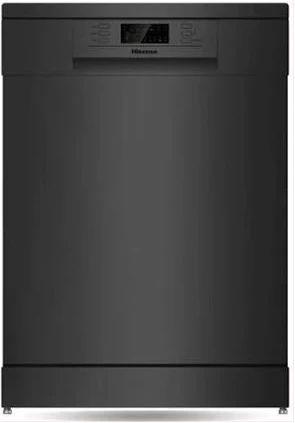 Hisense 14 Places Dishwasher H14DB, Black – Electronic Control with LED, A++ Energy Rating