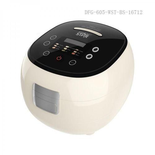 Winning star Electric Smart Rice Cooker Touch Operated Steamer Pot Of 1.2 Liters-Multicolour