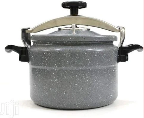 HTH 9L Granite Pressure Cooker Saucepan -Grey