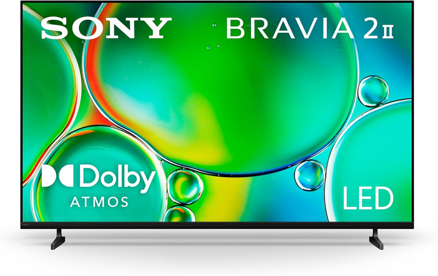 Sony 55 Inch BRAVIA 2 II, 4K Ultra HD LED Smart TV with Google TV and Exclusive Features for PlayStation®5 (K-55S20M2), 2025 Model
