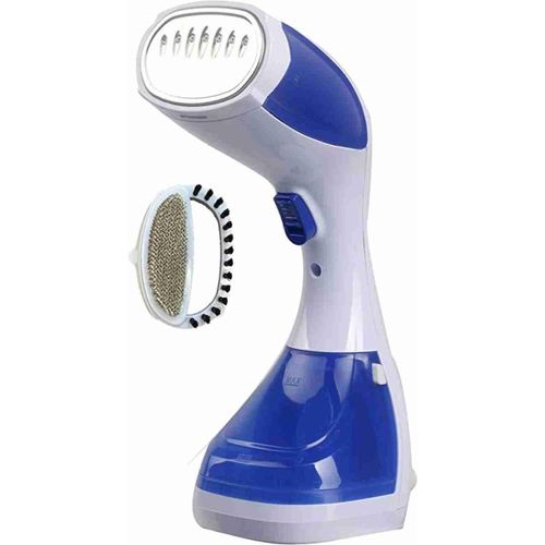 Difei Portable Garment Steamer iron 200ml 25sec Steamer 12 min cinsistent steam Anti Calc System, Fabric Lint Remover and Universal Bottle Adaptor For Wrinkle Free & Santized Garment -Multicolor