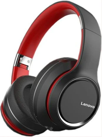Lenovo HD200 Bluetooth Wireless Headphones With Noise Cancellation - Black