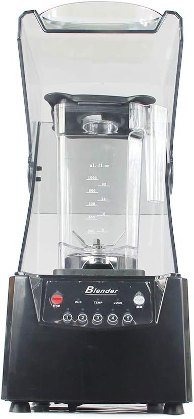 Electro Master Soundproof Electric Blender for Shakes and Smoothies, for Shakes and Smoothies Ice Personal Portable Low Noise Blender for Kitchen with Mixing Cup 1.5L 110 V 1500W