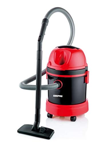Geepas 2800W Dry & Wet Vacuum Cleaner for Daily Use – 20L Dust Bag Capacity, GVC19026