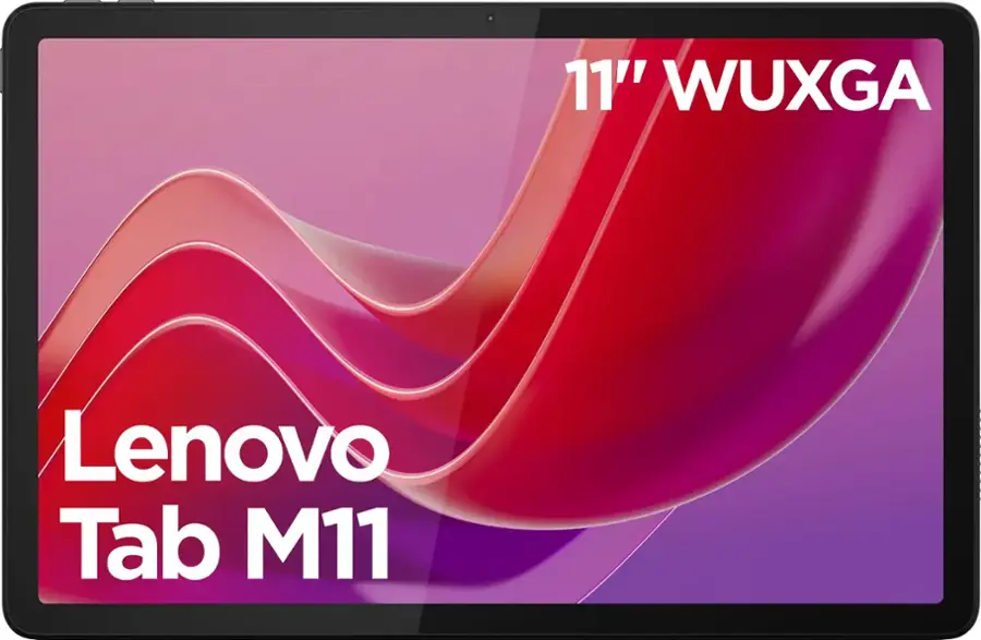 Lenovo Tab M11, 11” Display, MediaTek Helio G88 Octa-Core, 4GB RAM, 128GB SSD, 1920x1200 px, Ambient Light-Sensor, 10 Hour Battery, Comes w/Folio Case, Luna Grey