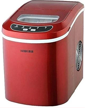Portable Countertop Electric Ice Maker High Capacity Up To 26 Lbs Per Day- Red.