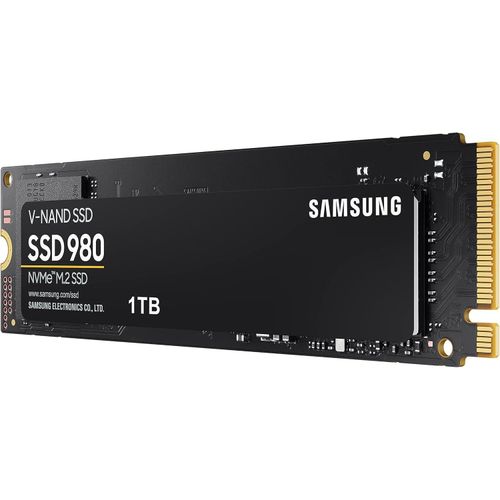 Samsung 980 SSD 1TB PCle 3.0x4, NVMe M.2 2280, Internal Solid State Drive, Storage for PC, Laptops, Gaming and More, HMB Technology, Intelligent Turbowrite, Speeds of up-to 3,500MB/s, MZ-V8V1T0B/AM - 