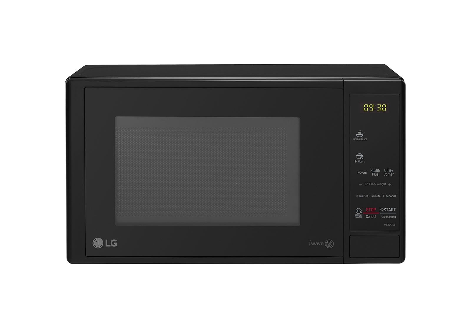 LG MS2042DB Microwave Oven, 20 Litre Capacity, EasyClean™, i-wave