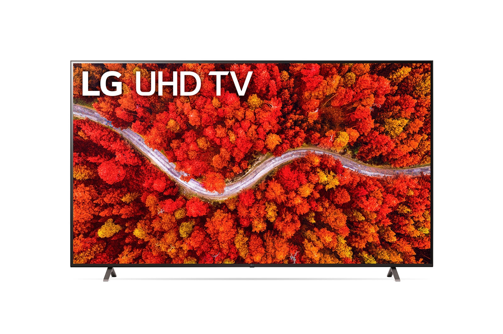 LG 86'' 86UP8050PVB LED 4K Ultra HD Smart Think Apha 7 Gen 4 Quad Core Processor 4K Active HDR WebOS Smart ThinQ AI TV - Black