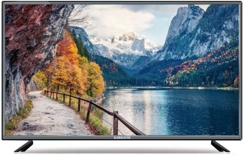 Global Star  55-Inch 4K UHD Smart Android LED TV With In-built Free To Air Decoder - Black