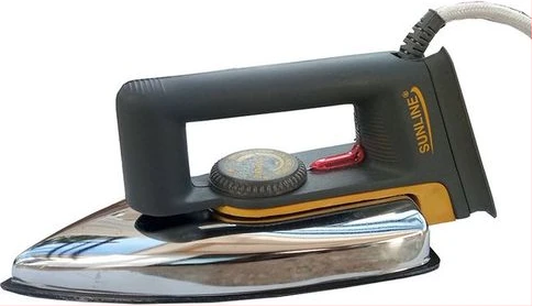 Sunline Flat Iron With Non Stick Coating Soleplate - Silver