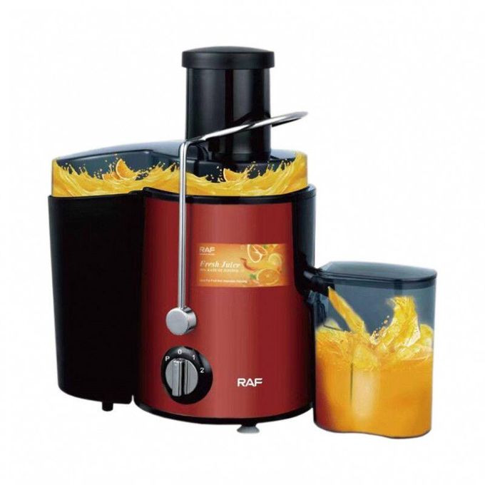 RAF Slow Masticating Juicer Blender Cold Press Juice Maker Vegetable and Fruit Juicer Extractor Higher Juicer Yield and Drier Pulp Making Juice, Jam and Sorbet BPA-Free -Red