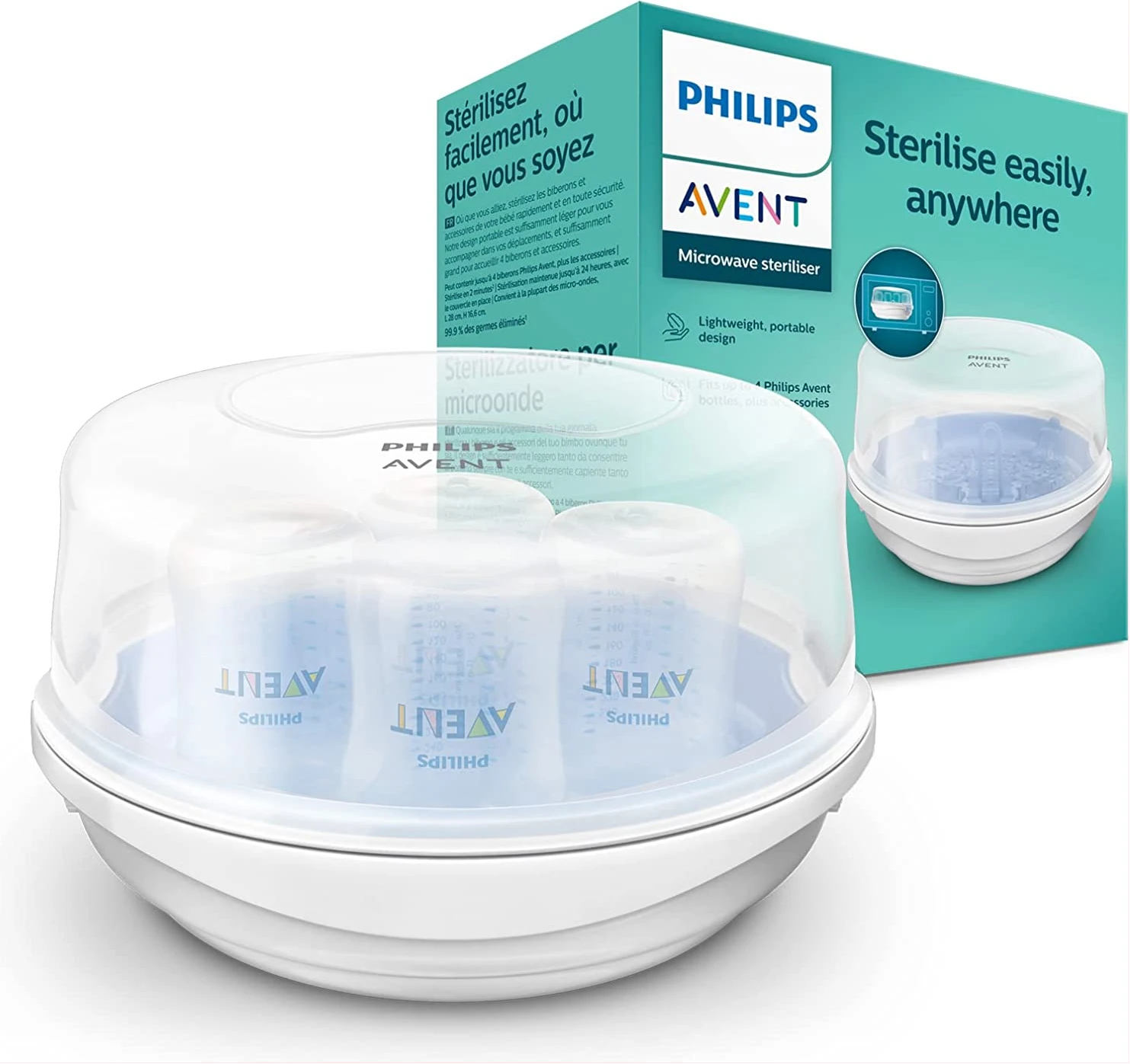 Philips Avent Microwave Baby Bottle Sterilizer - SCF281/03