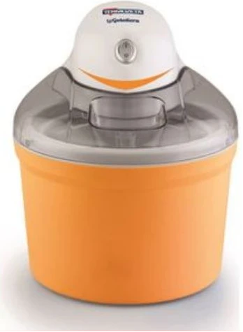 Ice Cream Maker Machine Termozeta La Gelatiera, Orange