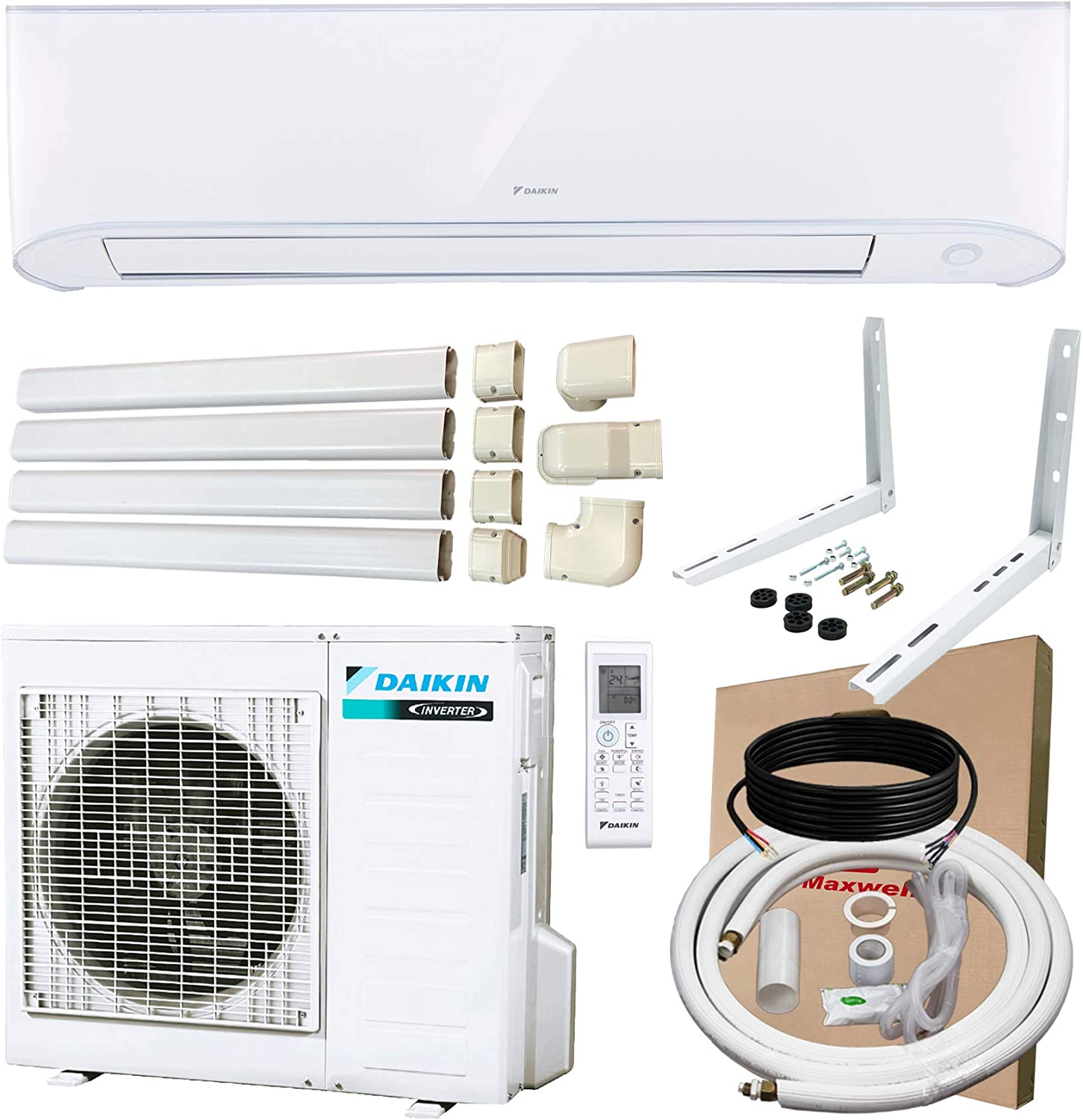 Daikin 12000 BTU Wall-Mounted Ductless Mini-Split A/C GTKL/RKL 35TV16XZ Air Conditioner - White