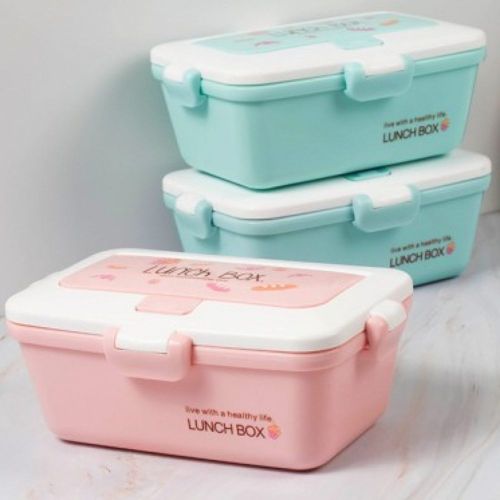 Kid's Food Carrier Storage Lunch Box Container- Multi-colours