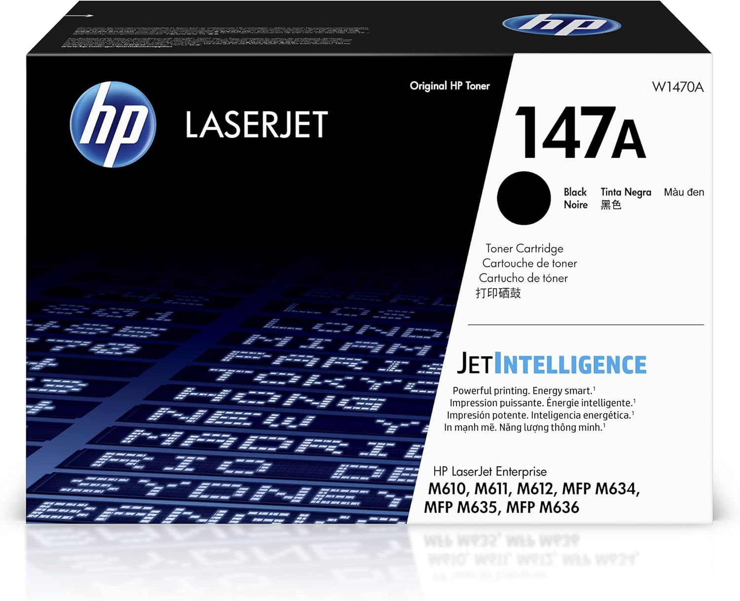 HP 147A Black Toner Cartridge for HP Printers