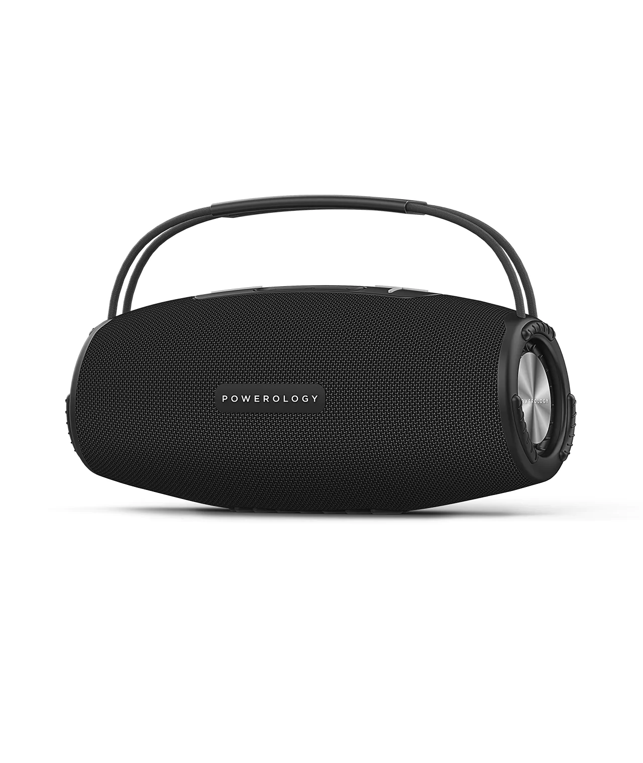 Powerology Phantom Boombox Portable Bluetooth Speaker - Black