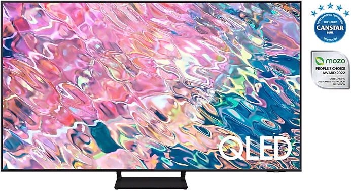 Samsung 85” QLED 4K Quantum Smart TV QA85Q60D, Dual LED, Quantum HDR, Lite Processor With Inbuilt Digital Receiver – Black