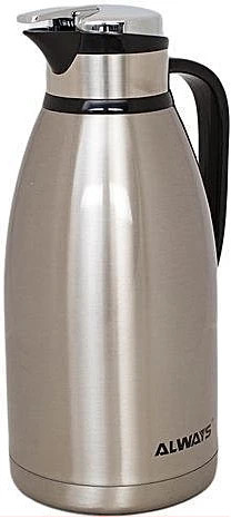 Always (Pressing) 2.0 Litres Unbreakable Vaccum Jar Flask - Stainless Steel