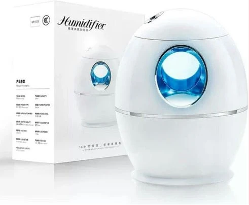Essential Oil Diffuser, Aromatherapy Ultrasonic Cool Air Humidifier, White