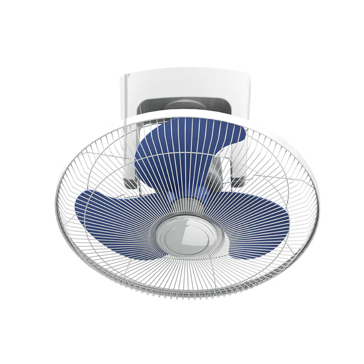 Tronic Oscillation Fan With Blue Metal Blade 16 Inch