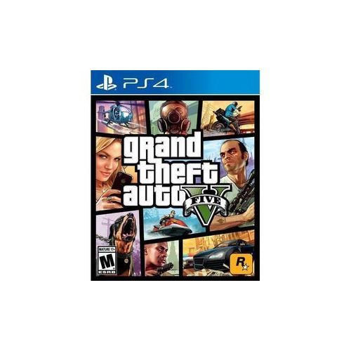 Rockstar Games GTA V Grand Theft Auto 5 PS4 PlayStation 4 -Blue