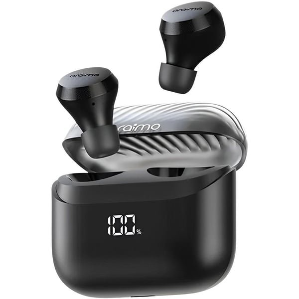 Oraimo OTW-340 AirBuds 4 ENC True Wireless Earbuds- Black