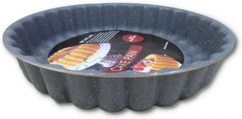 28Cm Decorative Nonstick Angel Baking Food Pie Cake Pan, Grey