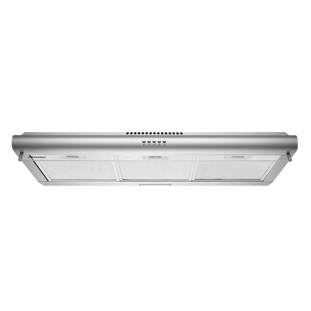 Hisense 90cm Cooker Hood HHO90PASS Cooking Extractor, Under Cabinet Kitchen Extractor (3YRs WRTY)
