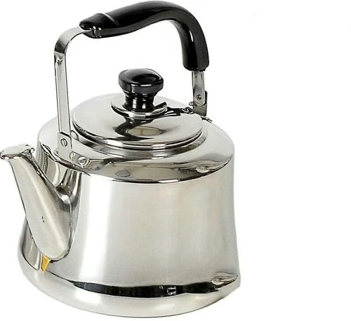 7 Litre Whistling Tea Boiling Kettle - Silver