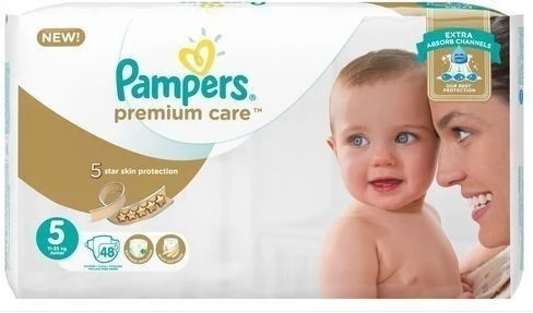Pampers Premium Care Jumbo S5(11-25Kg) - 48Pcs