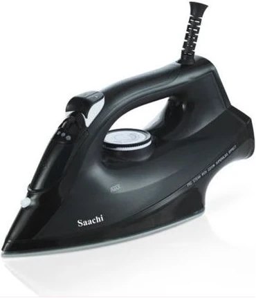 Saachi Steam Iron With Ceramic Sole Plate -Black