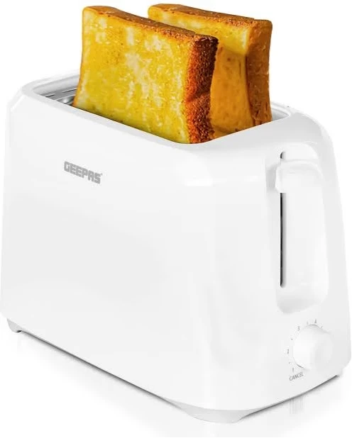 Geepas 2 Slice Bread Toaster, Variable Browning Setting, GBT36515
