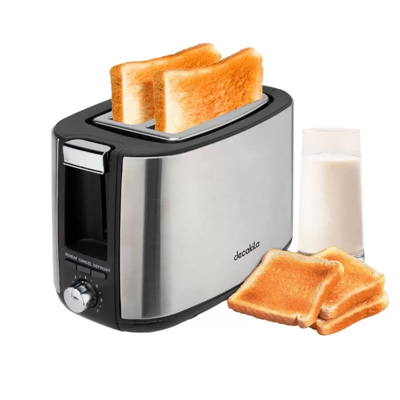 Decakila 2-Slice, 750 Watts Toaster, KETS009M