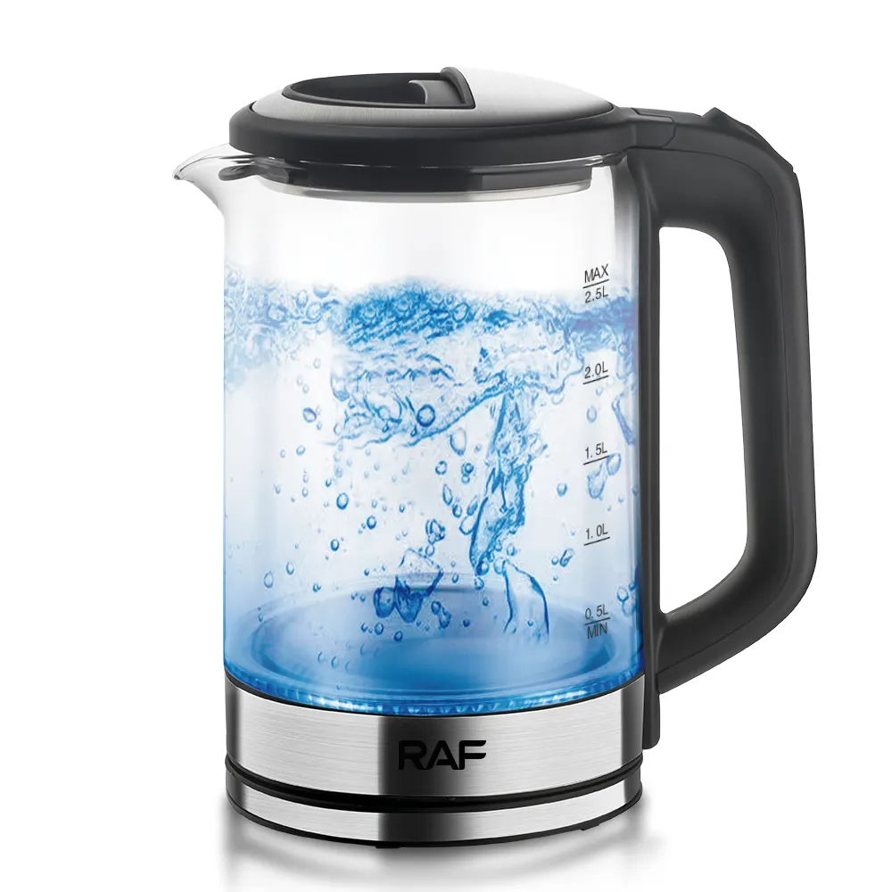 RAF 2.5L Glass Electric Kettle