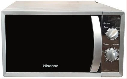 Hisense H20M0MS10 Microwave Oven, 20 Litre - Mirror Silver