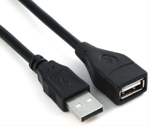1.5m USB Extension Cable 2.0 - Black