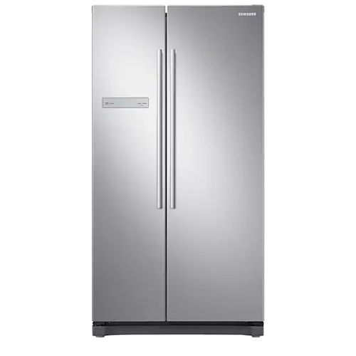 Samsung 540-Litres Fridge RS54N3A13S8 SBS ; Side-By-Side with Digital Inverter Technology, Frost Free Refrigerator - Inox