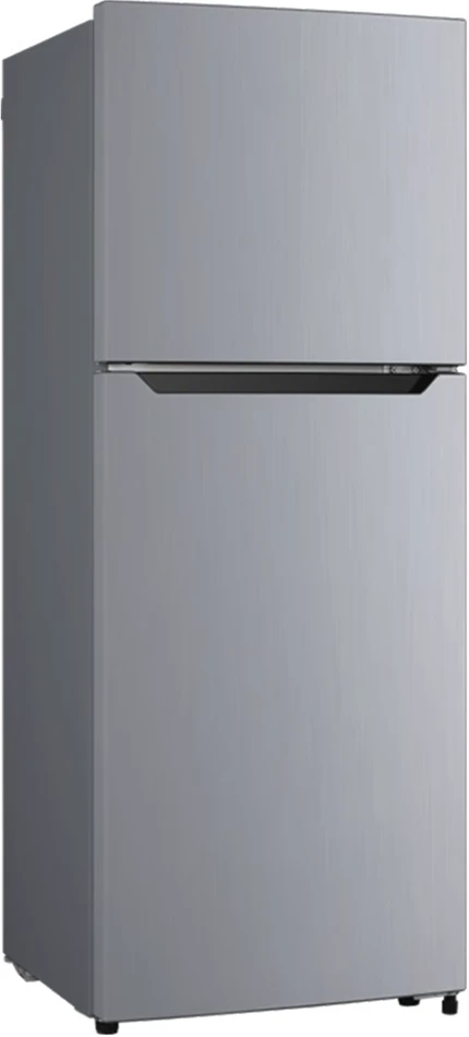 Hisense 160 - Litres (Net 120L: 91L Fridge + 29L Freezer) Fridge; Double Door Top Mount Freezer Defrost Refrigerator RD-16DR - Silver (3YRs WRTY)