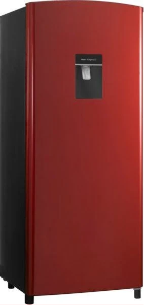 Hisense 229L (Net 177L) Single Door Fridge With Water Dispenser - Red (3YRs WRTY)