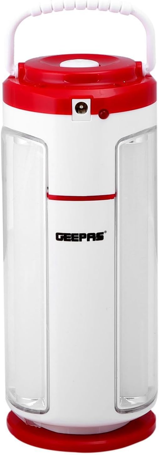 Geepas GE53023 Rechargeable LED Lantern 10W - 54 Super Bright LEDs, 7 Hours Working