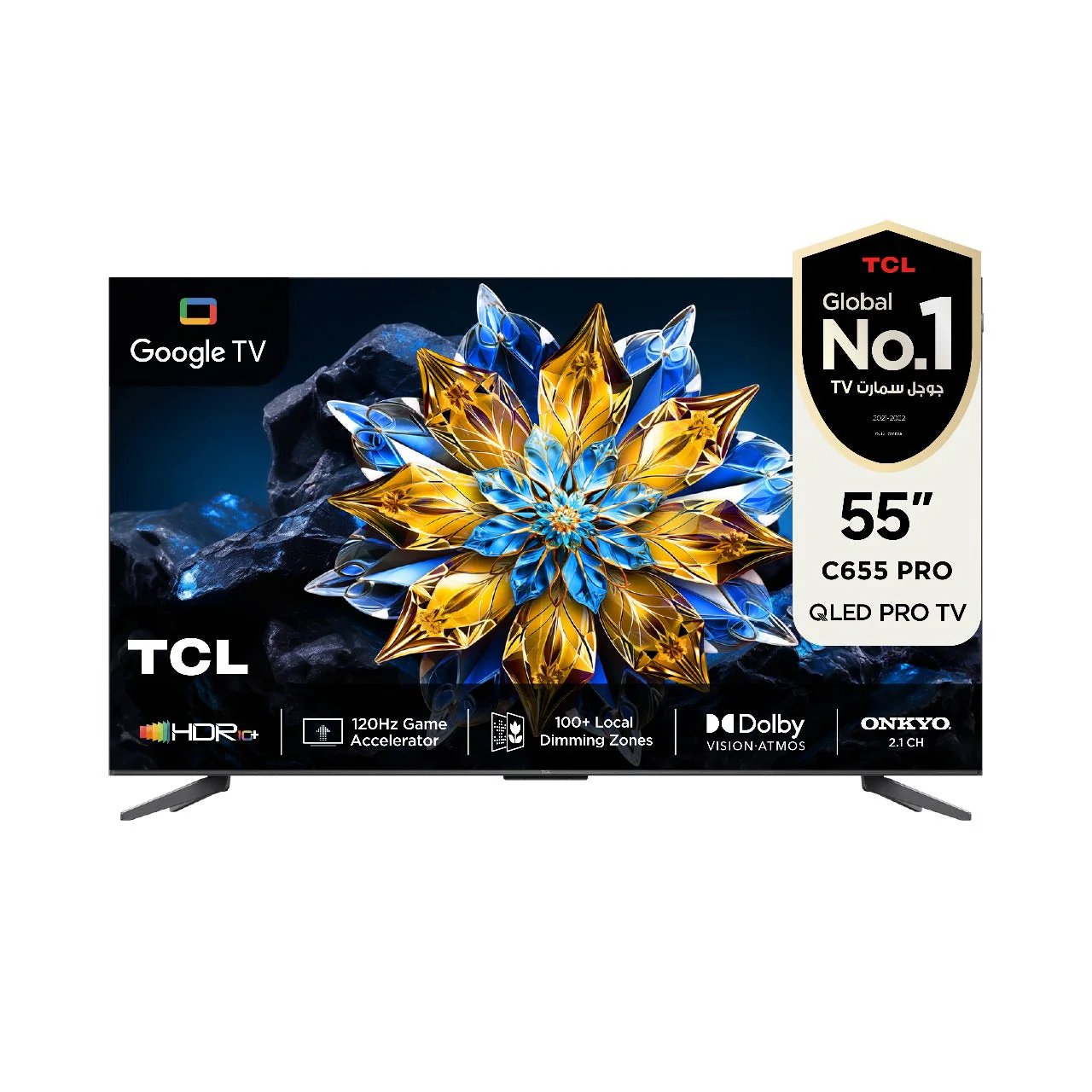 TCL 55 inches QLED PRO 4K Ultra HD Smart Google TV 55C655   (2YRs WRTY)