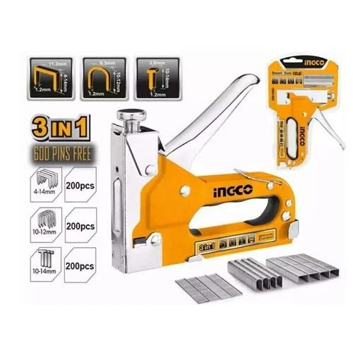 INGCO 3 In 1 Staple Gun HSG1405