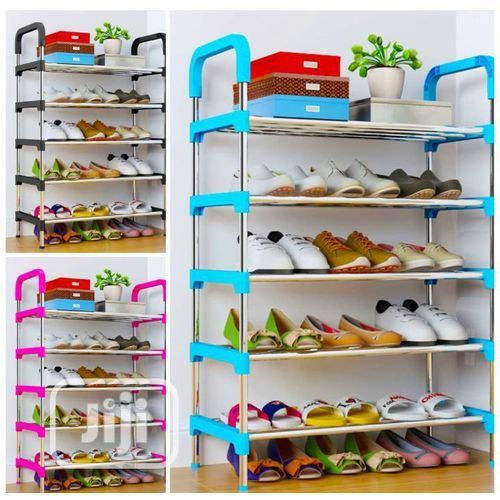 Multi-Tier Shoe Organizers Shoe Racks Organizer - Blue